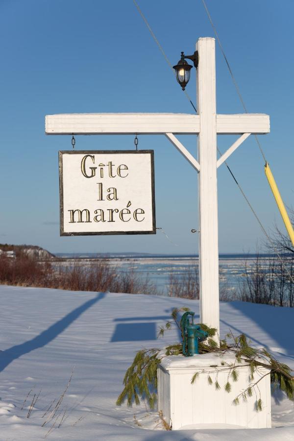 Gite La Maree Portneuf Sur Mer Dış mekan fotoğraf